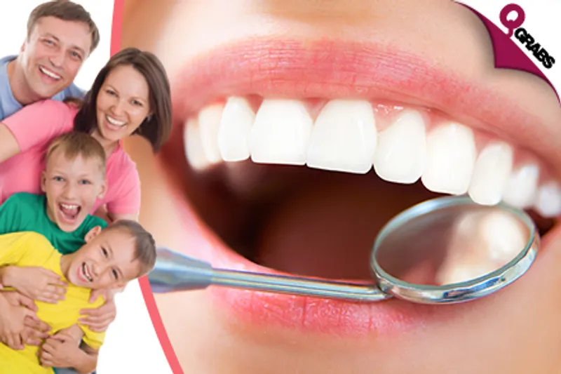For QR150 Receive a Teeth Scaling, Polishing & Complete Check-Up! (QR550 Value)